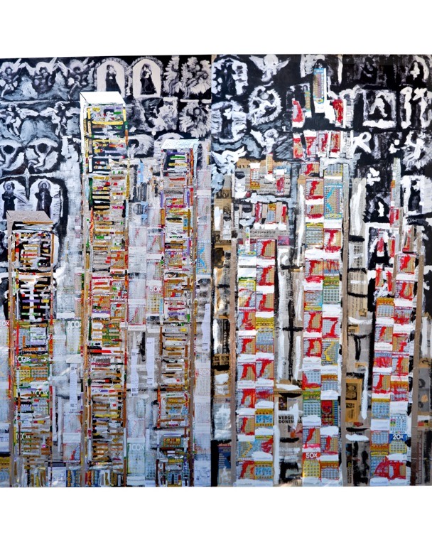 Towers diptych